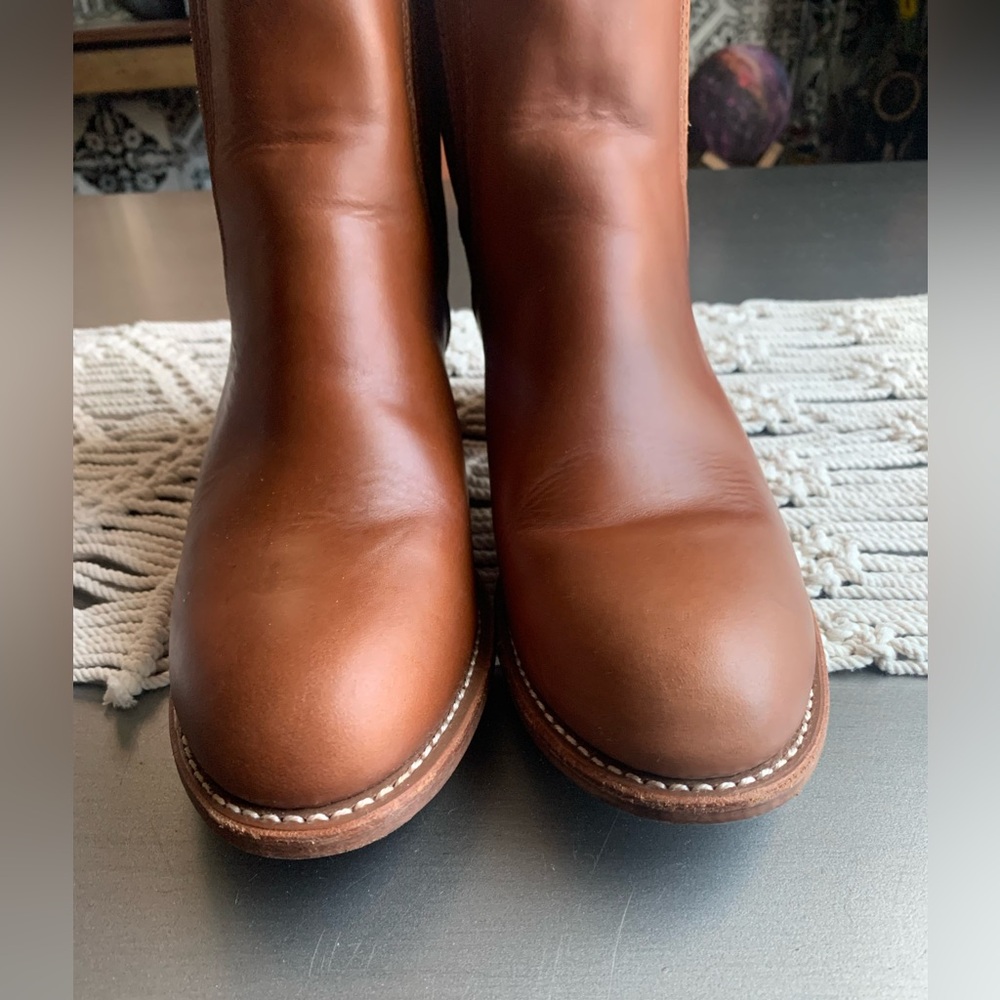 Red Wing Brown Leather Chelsea Boots - Picture 6 of 14